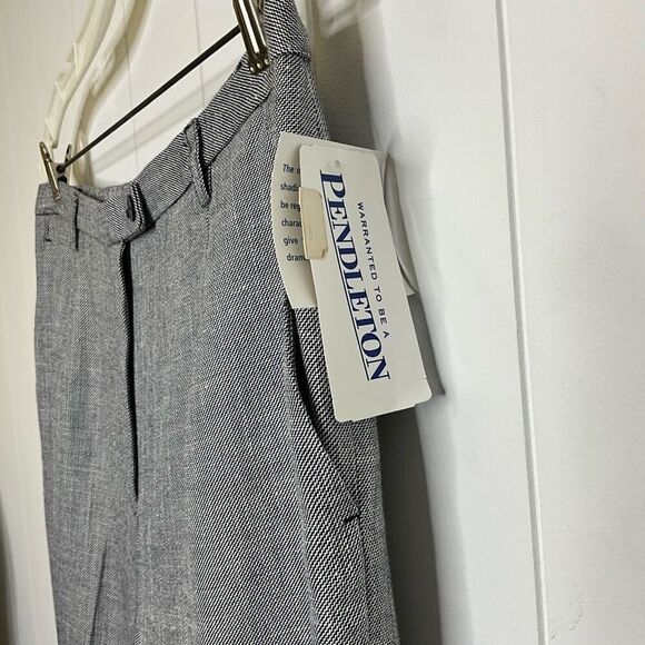 Brand New Pendleton Women's 14 Wool Silk Blend Dress Pants Trousers Slacks - Picture 7 of 12